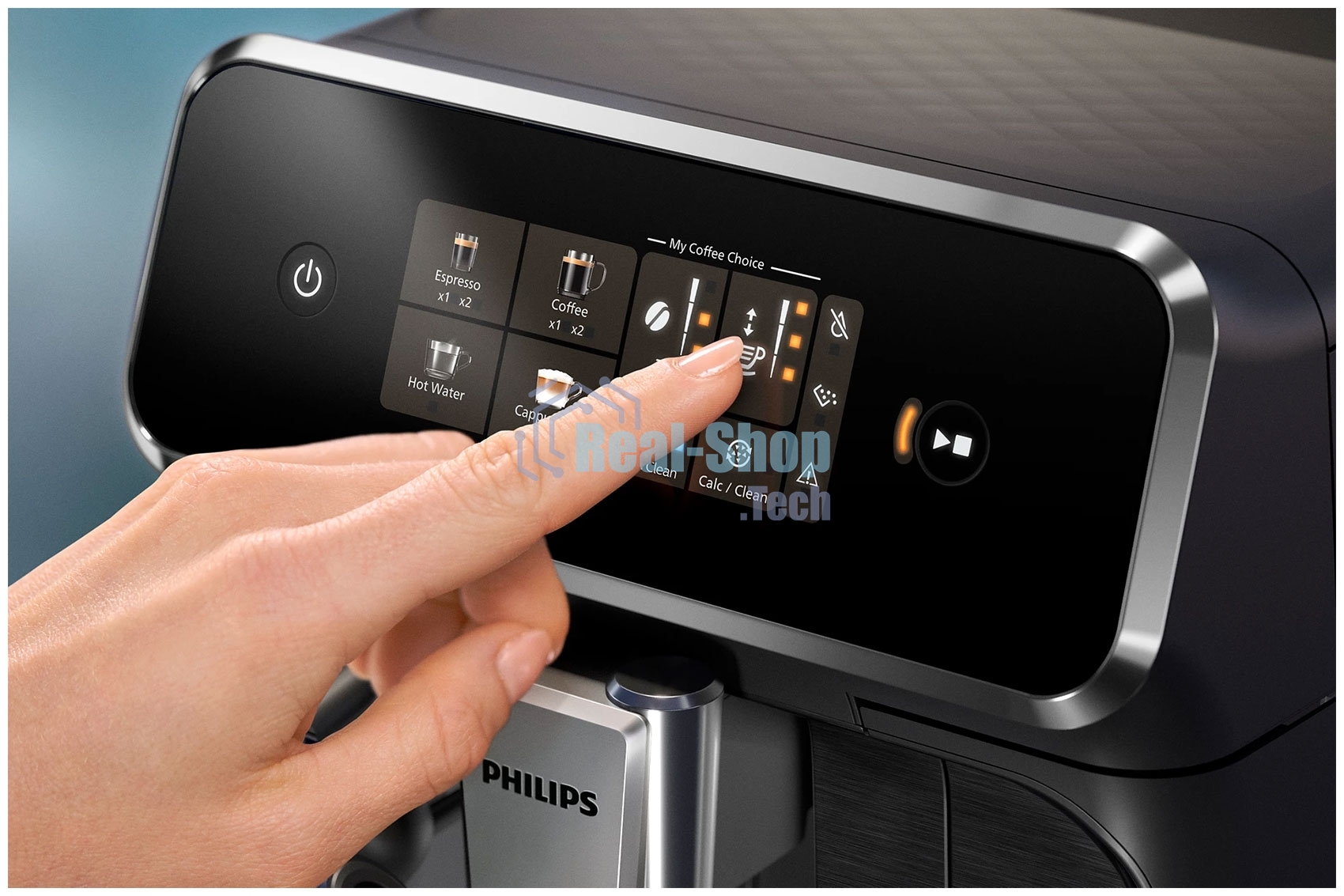 Кофемашина автоматическая PHILIPS EP2331/10 черный, исп. кофе - зерновой/молотый, 1,8 л, 1500 Вт, 15 бар