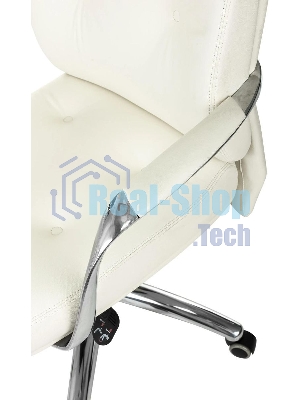 Кресло Бюрократ DAO/WHITE белый, кожа