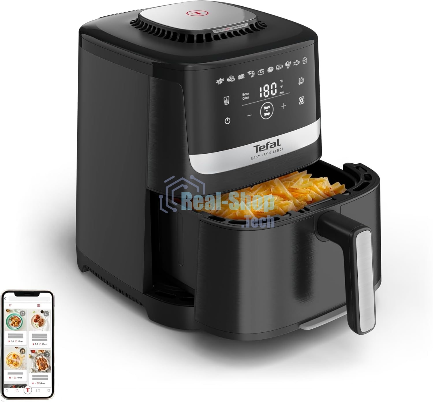 Аэрогриль Tefal EY5528E0 черный