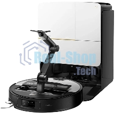 Робот-пылесос Roborock Saros Z70 серебристый/черный, 6400 мAч Li-Ion, уборка влажная/сухая, пылесборник контейнер 0.18 л