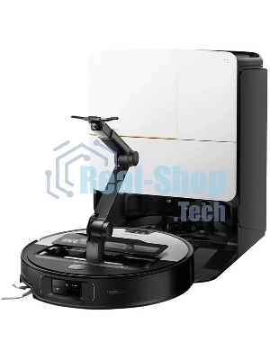 Робот-пылесос Roborock Saros Z70 серебристый/черный, 6400 мAч Li-Ion, уборка влажная/сухая, пылесборник контейнер 0.18 л