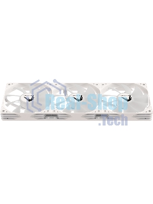 Кулер с водяным охлаждением Formula V Line ICE JET GLOW 360 WH, 360мм, 3x120мм, ARGB fans, LGA115X/1200/1700/1851, AM4/AM5