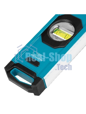 Уровень Gross 33654 алюминиевый, магнит., фрезерованный, 3 глазка, 0,5 мм/м, 1200 мм