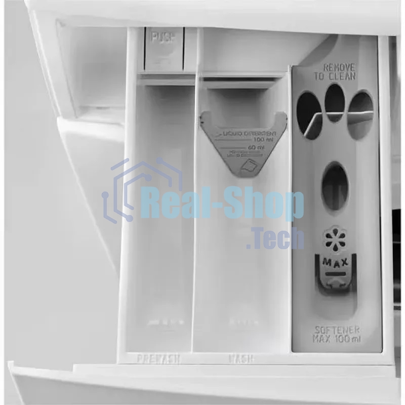 Стиральная машина Electrolux EW6F2492E белая, загрузка фронтальная 9кг, 1400 об/мин., класс: A