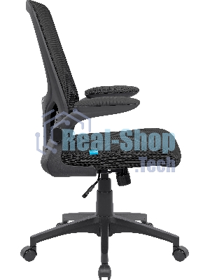 Кресло Defender DALLAS черный, сетка, 120 кг, механизм качания