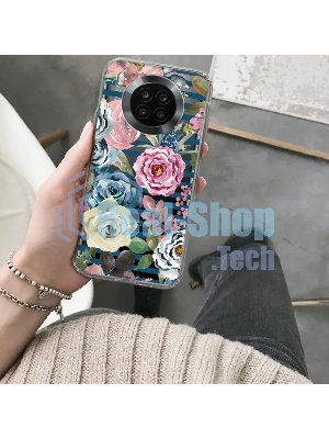 Чехол (клип-кейс) Gresso Air, для Honor 50 Lite, прозрачный/рисунок gr17aaae9355