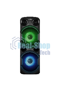 Колонка АС Sven PS-750, черный (80 Вт, TWS, Bluetooth, FM, USB, microSD, LED-дисплей, 2х4400мА*ч)