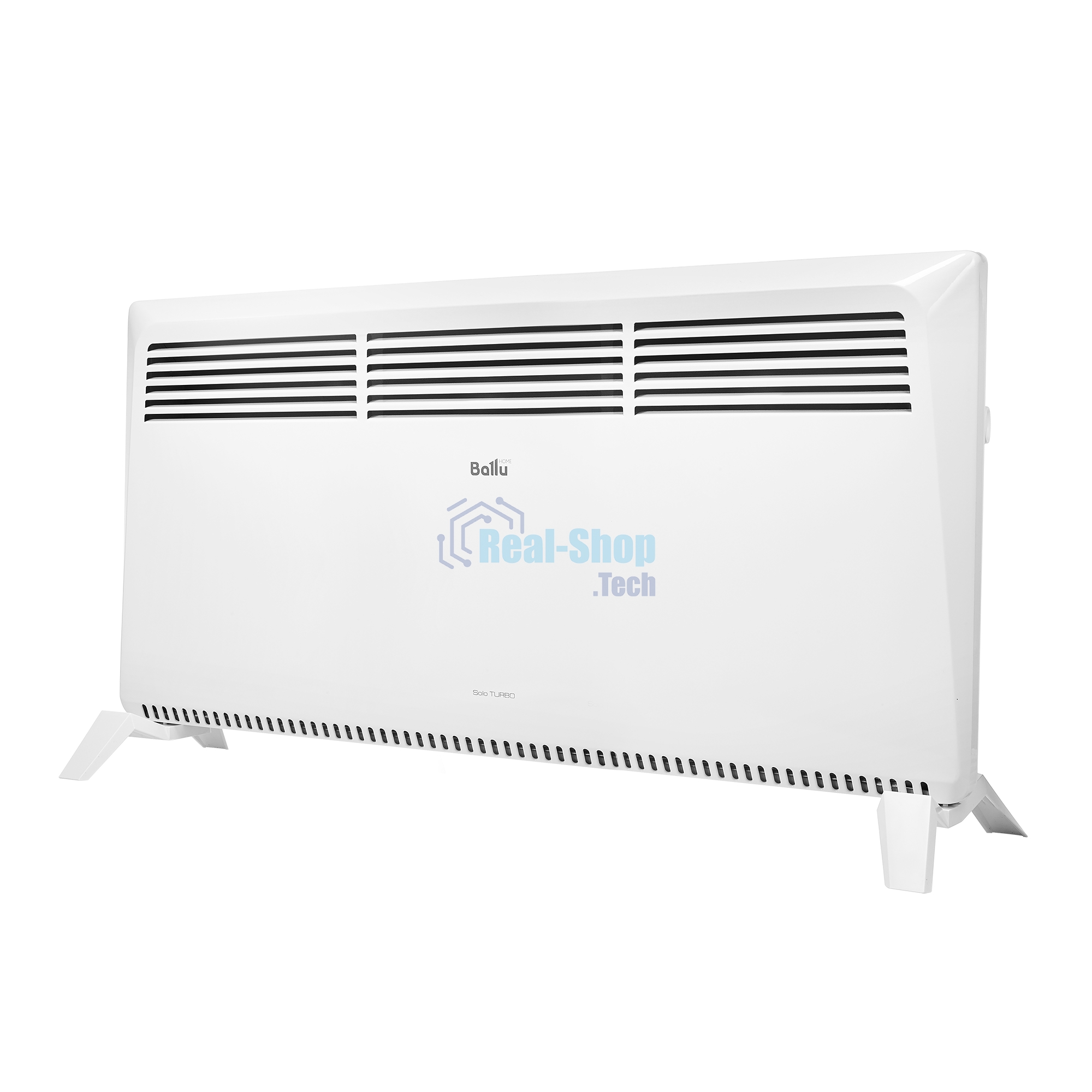 Конвектор Ballu Solo Turbo BEC/SMT-2500 белый, 2500 Вт, 30 м2, термостат