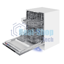 Встраиваемая посудомоечная машина Maunfeld MLP6242G02 Light Beam, серебристый, 59.8 см, 12 компл., 49 дБ, класс A++