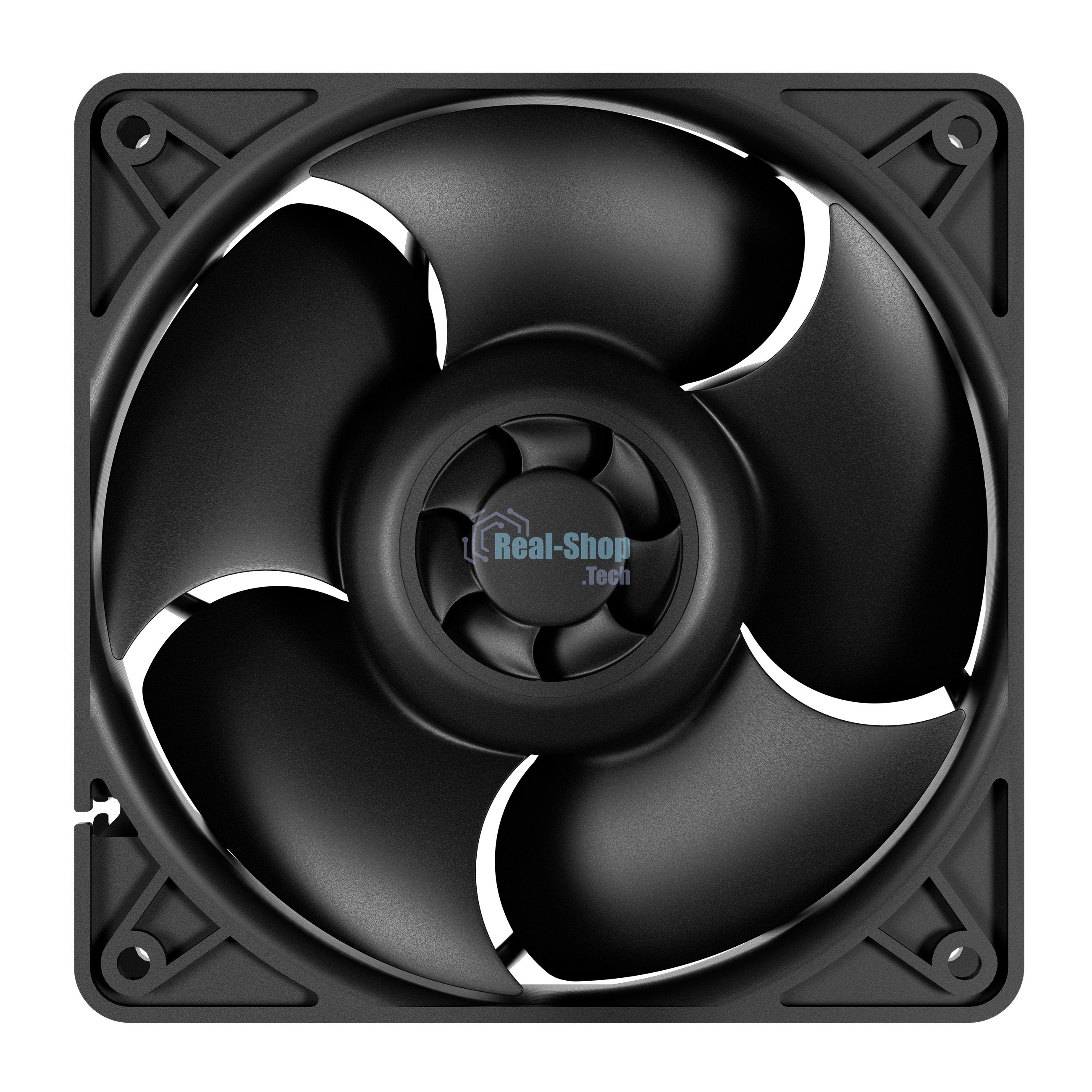 Вентилятор для корпуса Arctic S12038-4K черный, 120 мм, 4000 об/мин, 4 pin