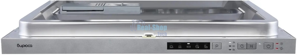 Встраиваемая посудомоечная машина Бирюса DWB-612/5, серебристый, 59.8 см, 12 компл., 49 дБ, класс A++