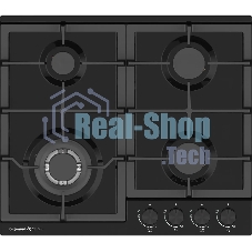 Газовая варочная панель Zigmund & Shtain G 14.6 B независимая, черный