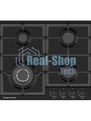Газовая варочная панель Zigmund & Shtain G 14.6 B независимая, черный