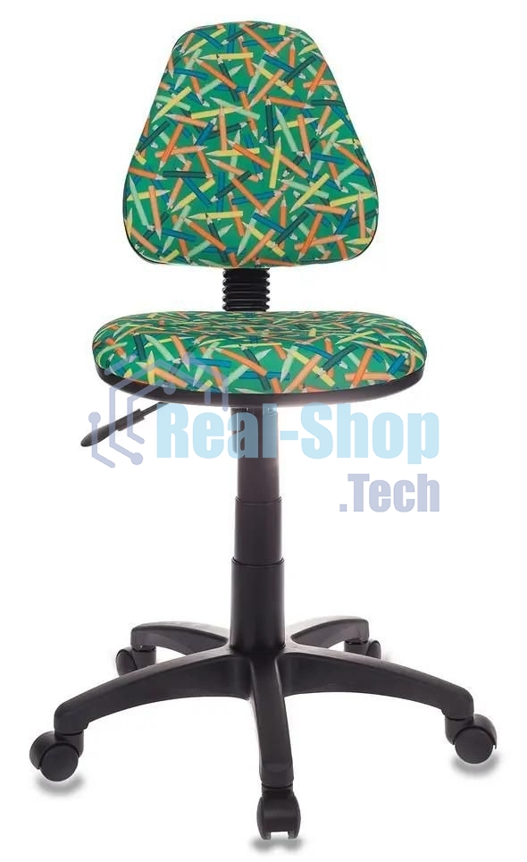 Кресло Бюрократ KD-4/PENCIL-GN зеленый, ткань, 120 кг