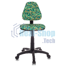 Кресло Бюрократ KD-4/PENCIL-GN зеленый, ткань, 120 кг