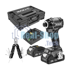 Дрель-шуруповерт СТАВР SID 18BL-200V-2K, 18 В, 2 Ач, 200 Нм, бесщеточный, ударный