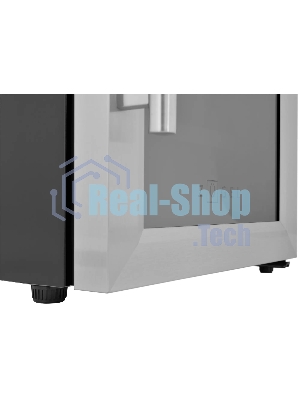 Винный шкаф ZÜGEL ZTWF182DX н/ж сталь, 46 л, 2 отсека, 18 бут.