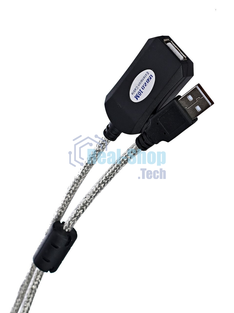 Кабель AM/AF USB2.0 10м AOpen удлинитель активный(с усилителем) USB2.0-repeater, ACU823-10M