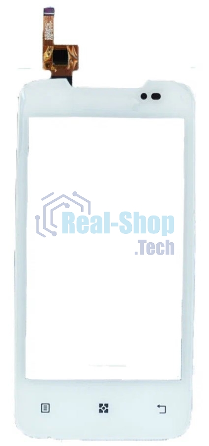 Сенсорное стекло (тачскрин) для Lenovo A390, белое
