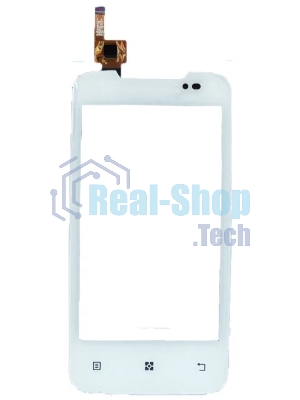 Сенсорное стекло (тачскрин) для Lenovo A390, белое