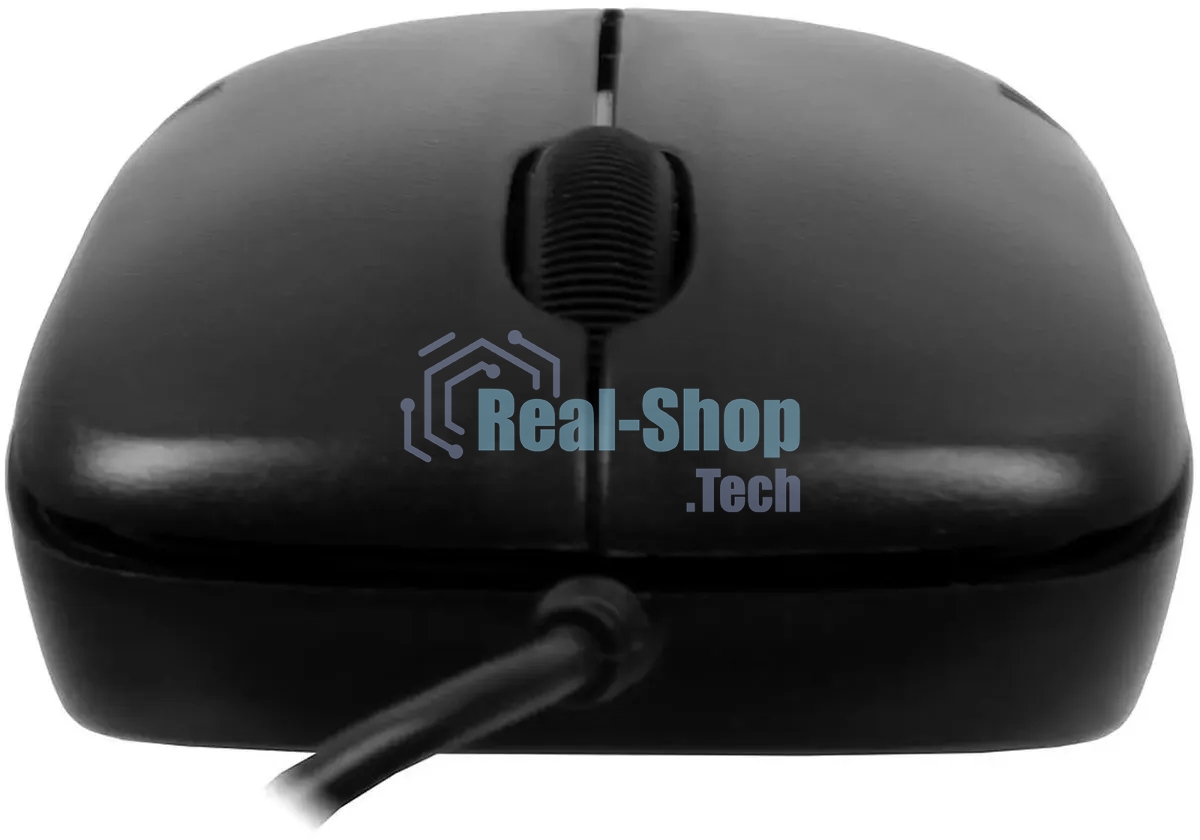 Мышь проводная A4Tech OP-560NUS черный, 1200 dpi, USB, кнопки - 3