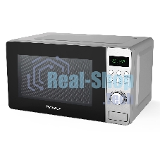 Микроволновая печь Pioneer MW228D серебристый 20л 700Вт поворотный механизм, кнопки