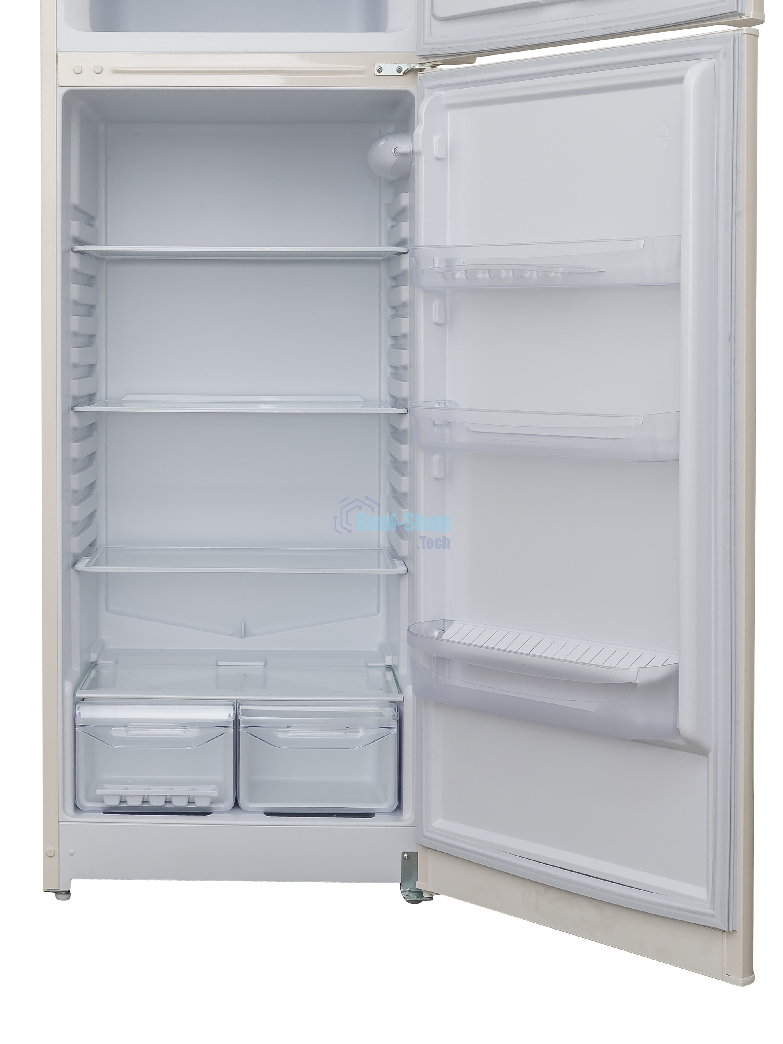 Холодильник Indesit TIA 16 E бежевый двухкамерный 245/51 л морозилка сверху, капельная система