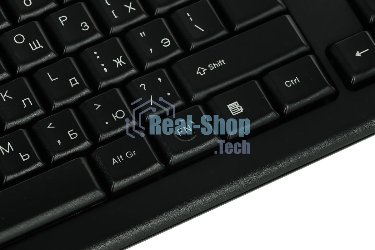 Комплект клавиатура+мышь A4Tech KR-8520D проводной, USB, 1200 DPI, чёрный