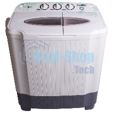 Стиральная машина Славда WS-50PЕТ белый, загрузка вертикальная 5 кг, 1350 об/мин, класс А