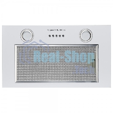 Вытяжка встраиваемая Zigmund & Shtain K 016.5 W белый, 52 см, 1050 куб. м/ч, 60 дБ