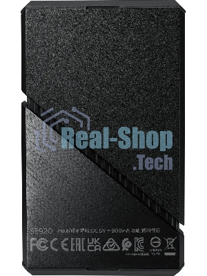 Внешний SSD ADATA SE920, 4TB, USB 4 Type-C, R/W 3800/3700, черный