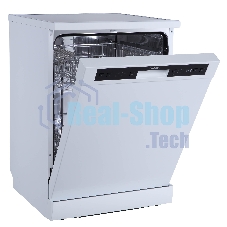 Посудомоечная машина Бирюса DWF-614/5 W, белый, 59.8 см, 12 компл., 49 дБ, класс A++