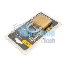 Замок навесной Deli DL508906 латунный, 50мм