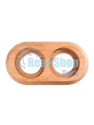 Рамка двухместная Bironi BF1-620-10 Натурэль