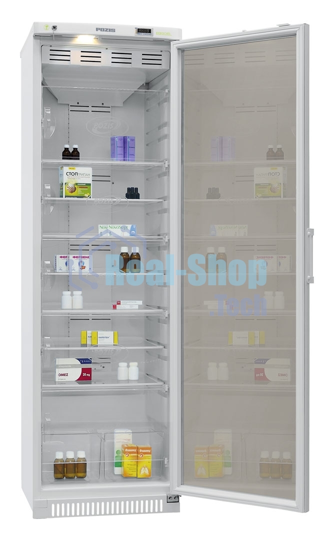 Холодильник фармацевтический Pozis ХФ-400-3 тонированное стекло однокамерный 400 л