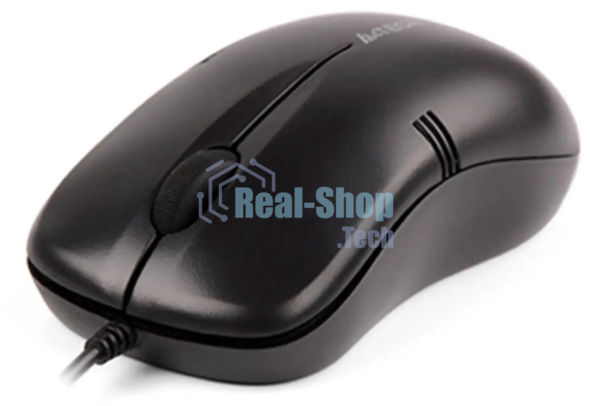 Мышь проводная A4Tech OP-560NUS черный, 1200 dpi, USB, кнопки - 3