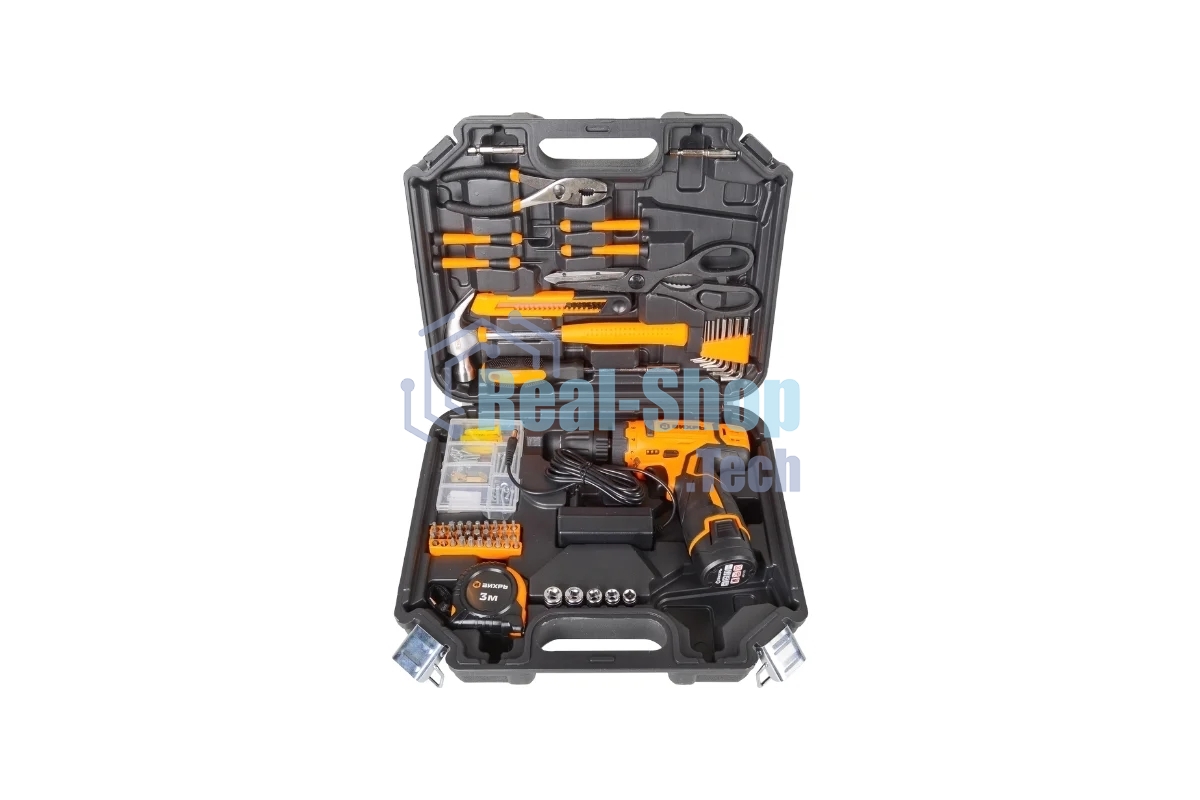 Дрель-шуруповерт аккумуляторная Вихрь ДА-12Л-2КН 72/14/35, Аккумуляторная, 12В, Кейс