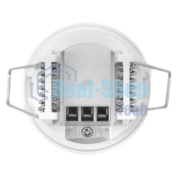 Датчик движения EKF dd-ms-200 (ИК) MS-200 встраиваемый 800 Вт 360 град. до 6 м IP20