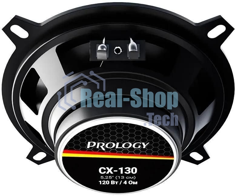 Колонки автомобильные Prology CX-130 120Вт 88дБ 4Ом 13см (5дюйм) (ком.:2кол.) коаксиальные двухполосные