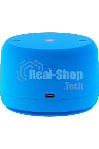 Умная колонка Яндекс Станция Лайт 2 с Алисой, без часов, 6 Вт, модель YNDX-00028 (синий)