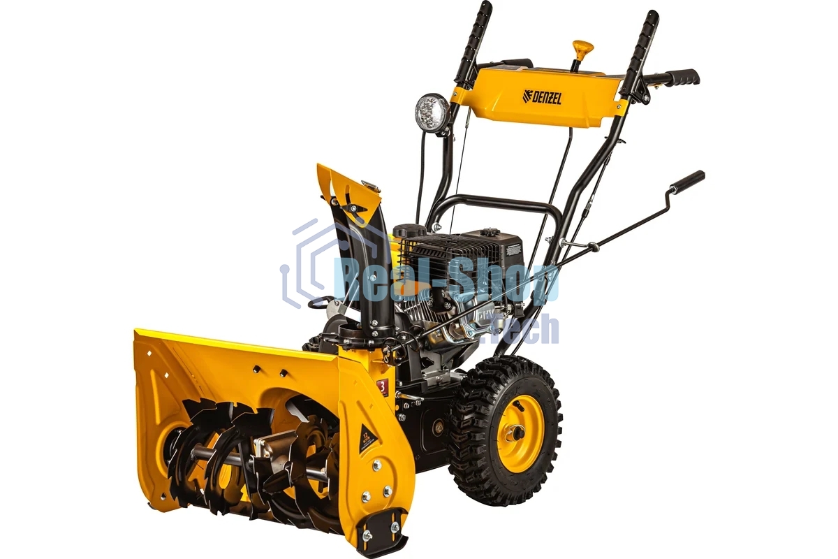 Бензиновая снегоуборочная машина Denzel SB 560 LP, 212cc, эл.старт, фара