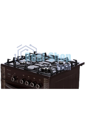 Плита газовая Gefest ПГ 6500-03 0045 коричневый, конфорок 4 шт, духовка 52 л, 60 см x 85 см x 60 см
