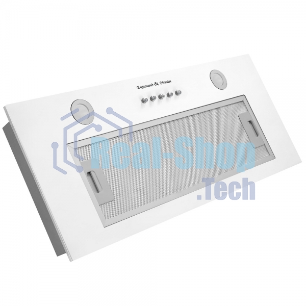 Вытяжка встраиваемая Zigmund & Shtain K 016.5 W белый, 52 см, 1050 куб. м/ч, 60 дБ