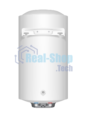 Водонагреватель электрический Thermex Nova 50 V Slim белый, накопительный, 50 л, 2 кВт, настенный, вертикальный, узкий корпус, бак с покрытием из биостеклофарфора