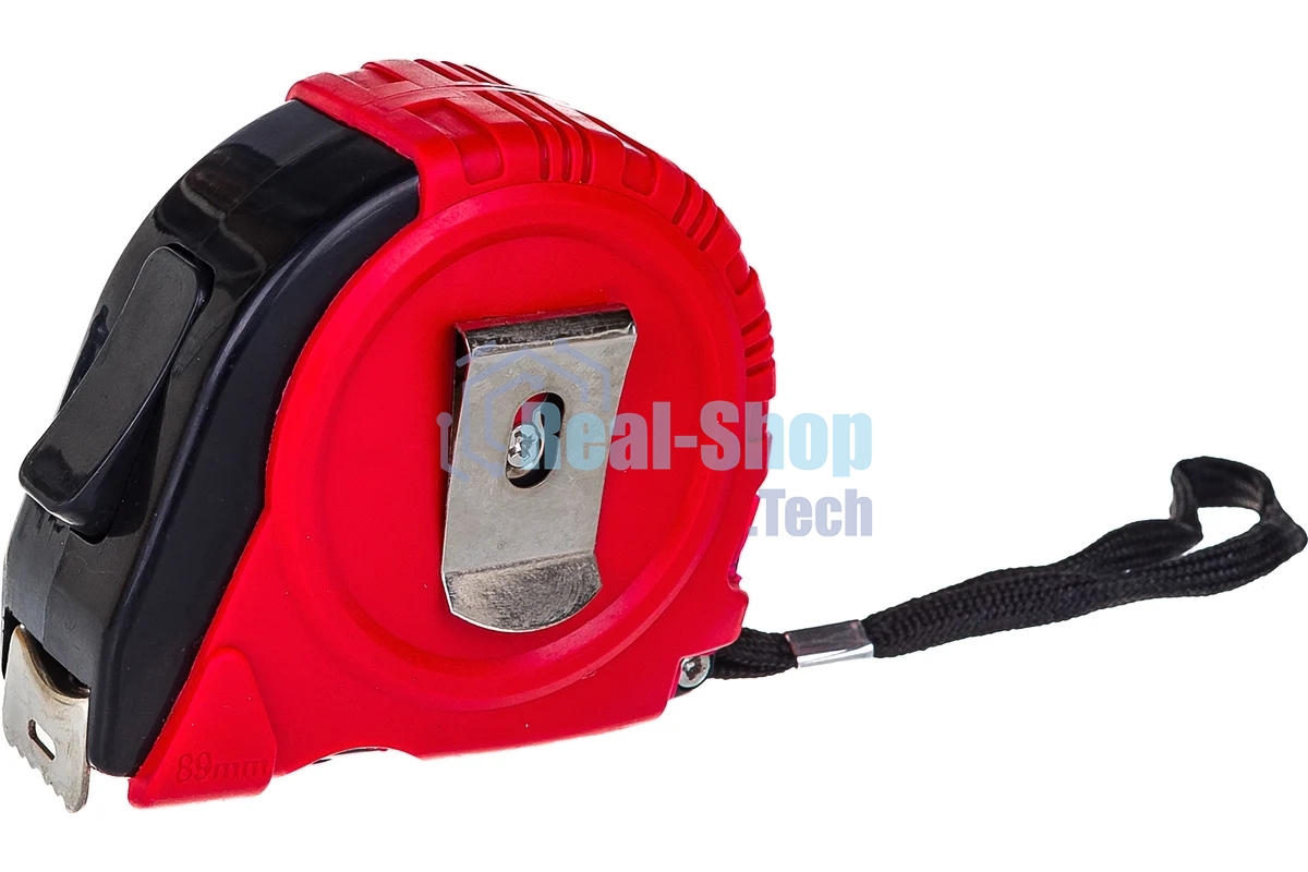 Рулетка Matrix Rubber, 7,5 м х 25 мм, обрезиненный корпус