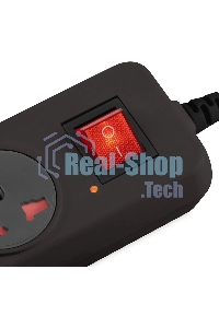 Сетевой фильтр Buro 500UNH-5-BG 5 м (5 розеток) черный/серый (коробка)