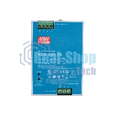 Блок питания AC-DC, 480Вт, вход 90-264V AC, 47-63Гц,127-370В DC, выход 24В,20A, рег. вых 24-28В, в кожухе на DIN-рейку