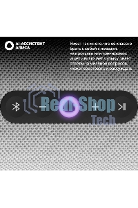 Умная колонка Яндекс Станция Стрит с Алисой, портативная, модель YNDX-00030GRY (серый)