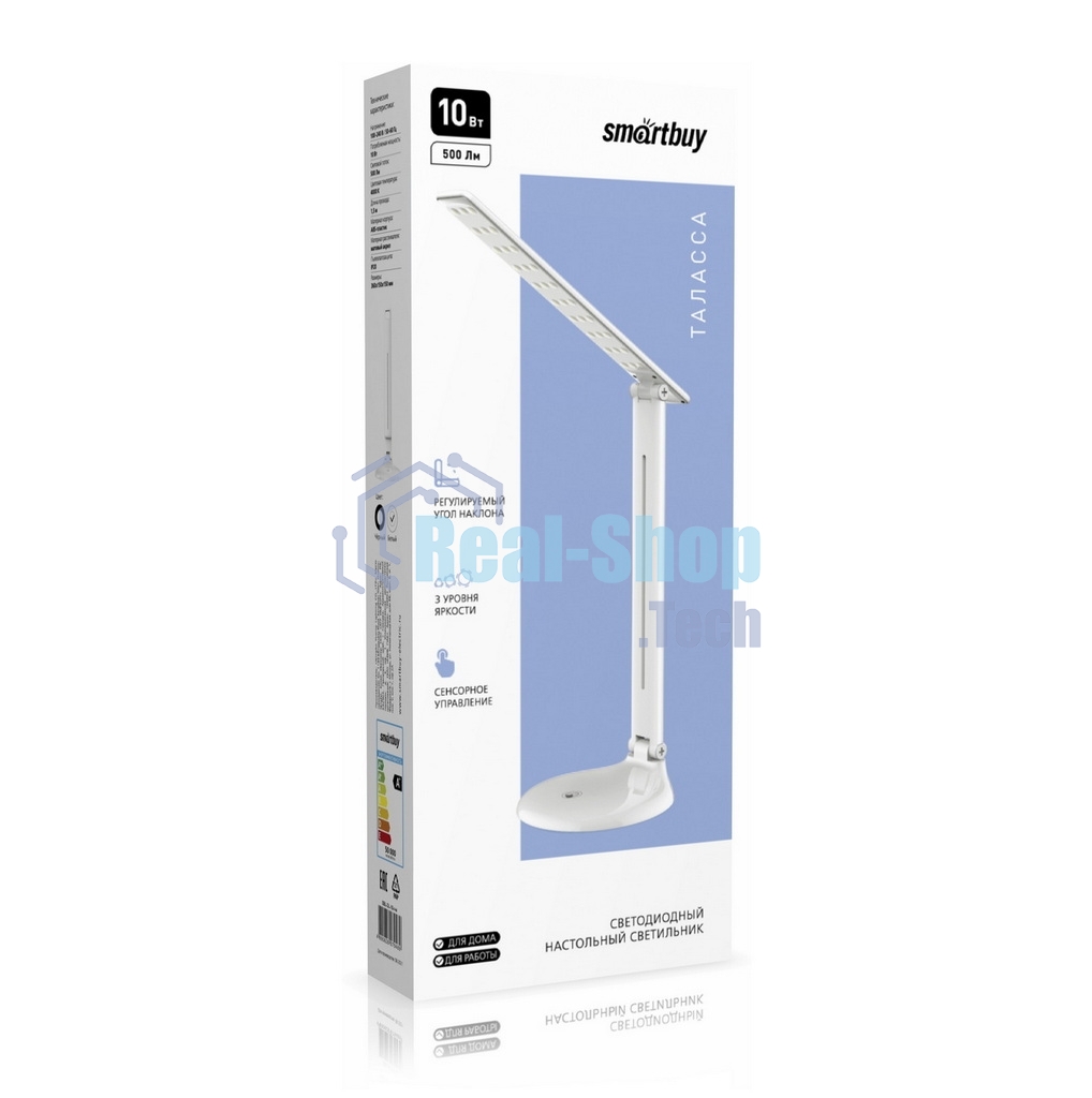 Светильник настольный Smartbuy (SBL-DL-10-r-w) 10W/4000K