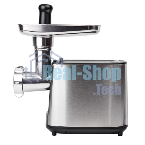 Мясорубка электрическая Centek CT-1617 Juice серебристый, 2000 Вт, 2.0 кг/мин, реверс, защита от перегрузки, насадки - 5